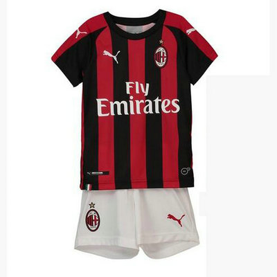 Maillot AC Milan Enfant Domicile 2018 2019 - Cliquez sur l'image pour la fermer