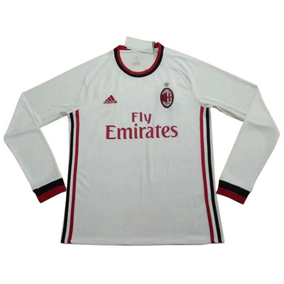 Maillot AC Milan Manche Longue Exterieur 2017-2018 - Cliquez sur l'image pour la fermer