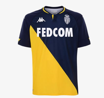 Maillot AS Monaco Exterieur 2020 2021 - Cliquez sur l'image pour la fermer