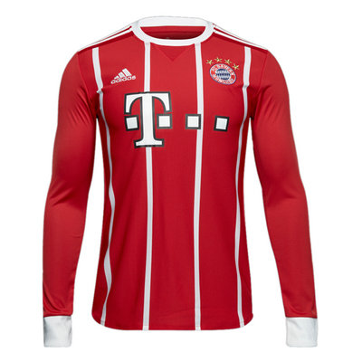 Maillot Bayern Munich Manche Longue Domicile 2017 2018 - Cliquez sur l'image pour la fermer