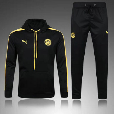 Maillot Formation ML Borussia Dortmund Noir 2017 2018 - Cliquez sur l'image pour la fermer