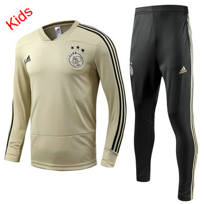 Maillot Formation ML Enfant Ajax Jaune 2018 2019 - Cliquez sur l'image pour la fermer
