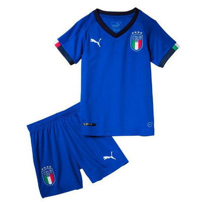 Maillot Italie Enfant Domicile Coppa del Mondo 2018 - Cliquez sur l'image pour la fermer