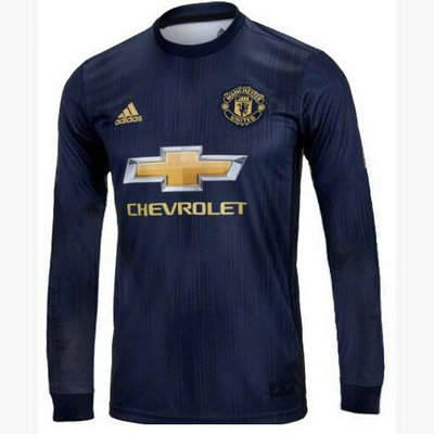 Maillot Manchester United Manche Longue Troisieme 2018 2019 - Cliquez sur l'image pour la fermer