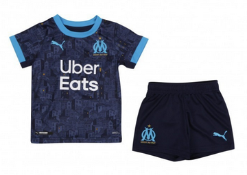 Maillot Marseille Enfant Exterieur 2020 2021