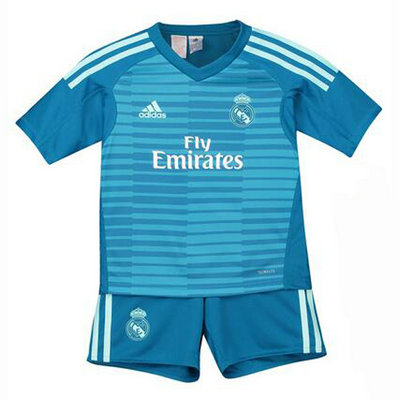 Maillot Real Madrid Enfant Gardien Bleu 2018 2019 - Cliquez sur l'image pour la fermer