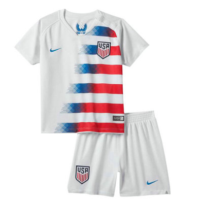 Maillot USA Enfant Domicile 2018 2019 - Cliquez sur l'image pour la fermer