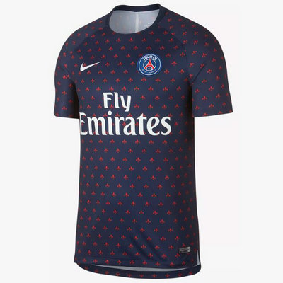 Maillot avant-match PSG Bleu fonce 2018 2019 - Cliquez sur l'image pour la fermer