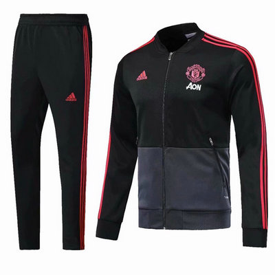 Veste de foot Manchester United Noir 2018 2019 - Cliquez sur l'image pour la fermer